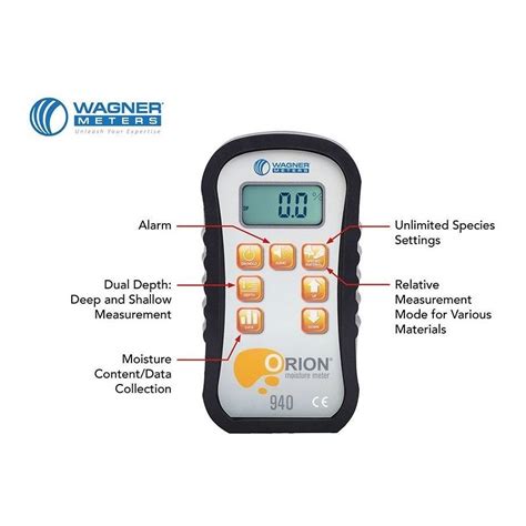 custom orion moisture meter|wagner meters orion 940.